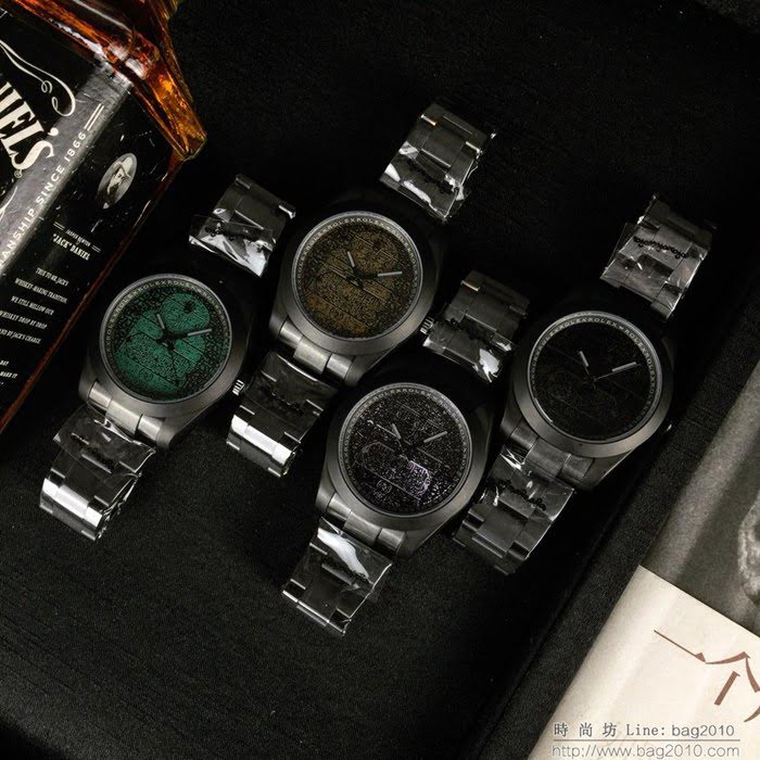 ROLEX勞力士 蠔式恒動系列 全自動機械機芯 鍍膜玻璃 精鋼錶帶 男士腕表  wssb4742